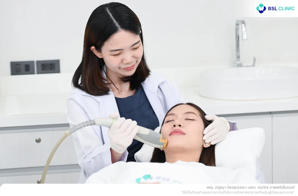 โปรแกรมเลเซอร์รักษาฝ้าเส้นเลือด