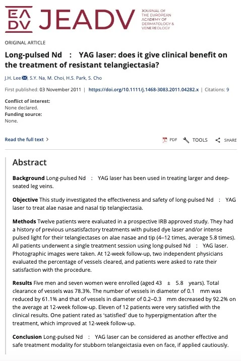 เลเซอร์ Long pulsed