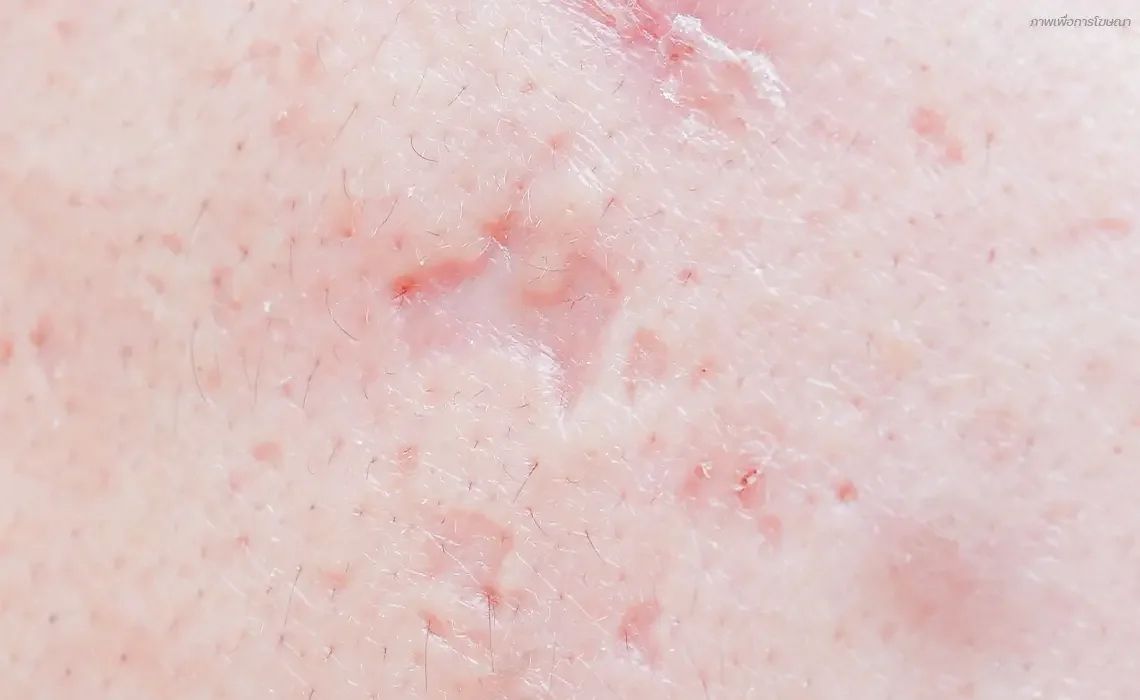 หลุมสิว Box Scar